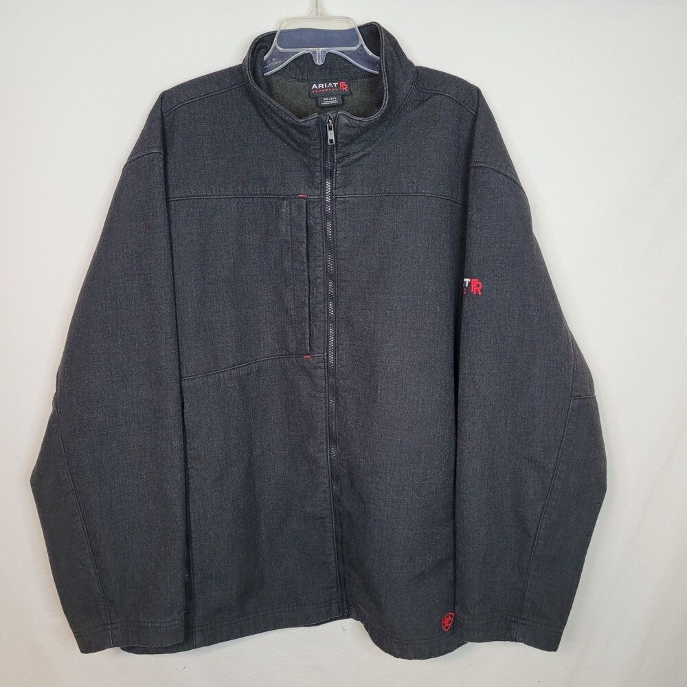 ARIAT Mens FR Work Jacket 3XL Black CAT3 2112 ARC Rated Light Insulation